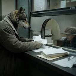 Волк в банке