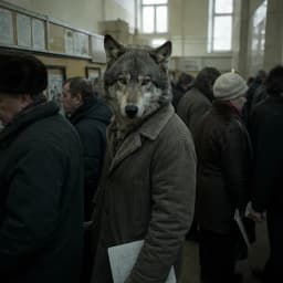 Волк в очереди за справкой