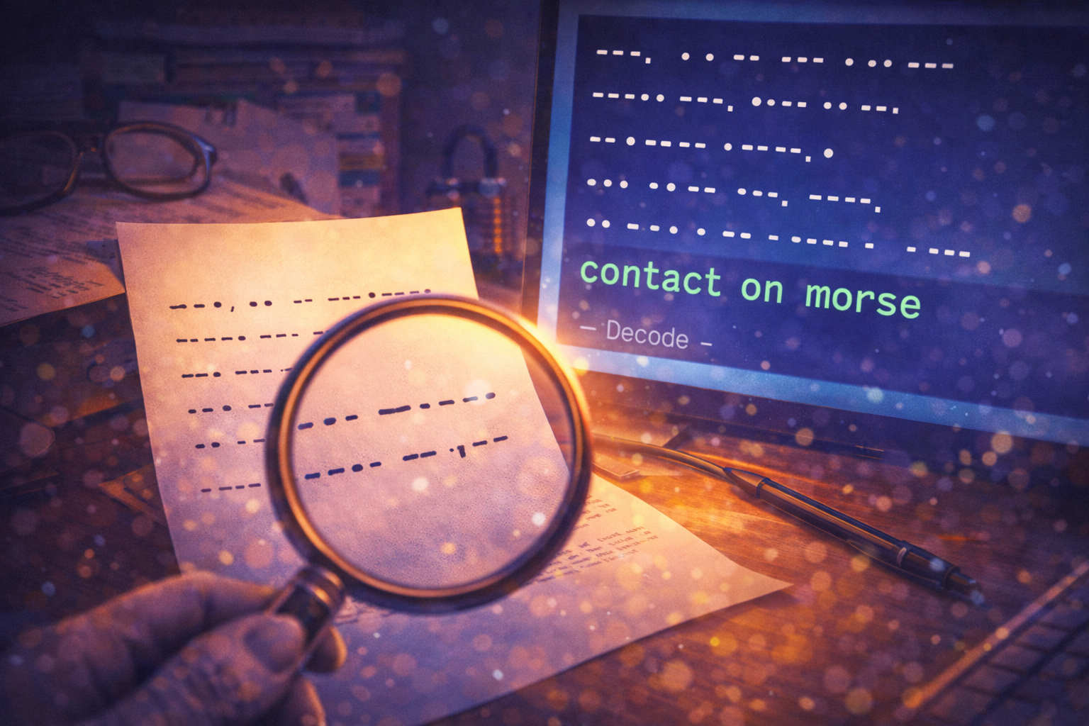 Расшифровка Морзе