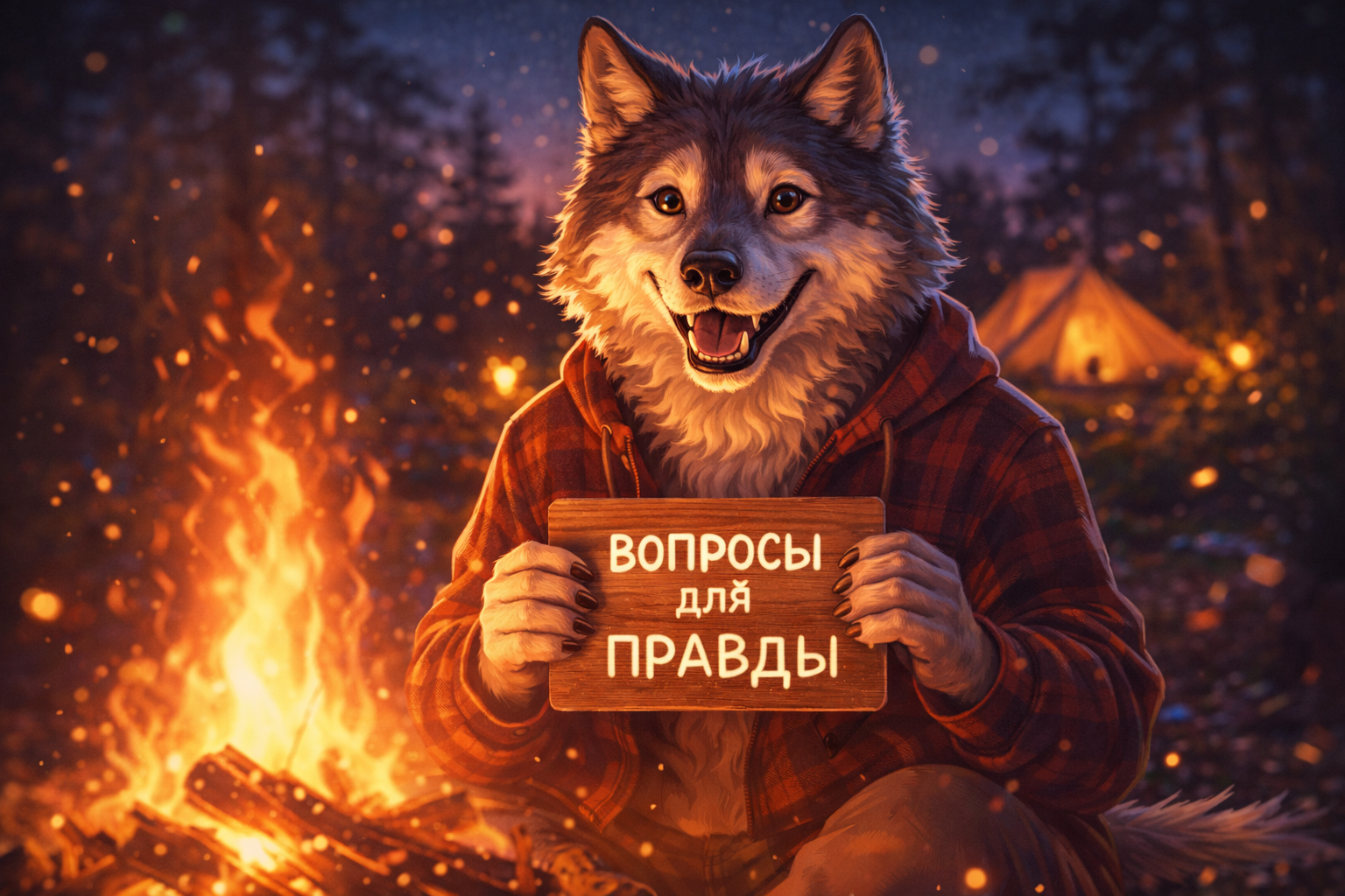 Волчий разговор у костра: вопросы для правды