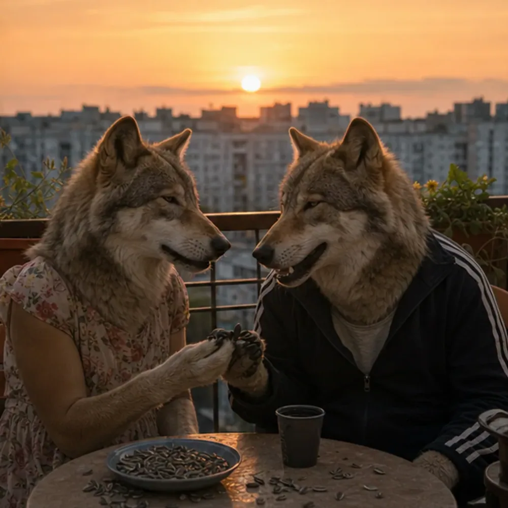 Волки на балконе
